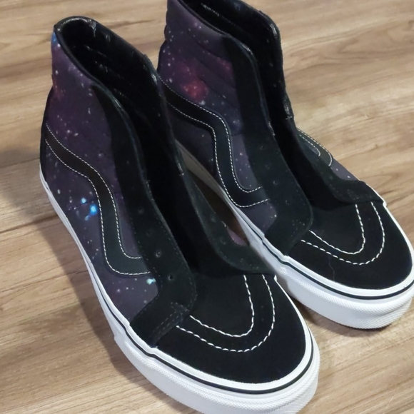 galaxy vans high tops